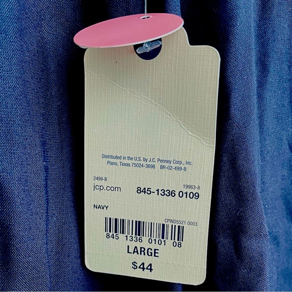 ❤️ NWT St John’s Bay Embroidered Boho Top - Picture 5 of 7